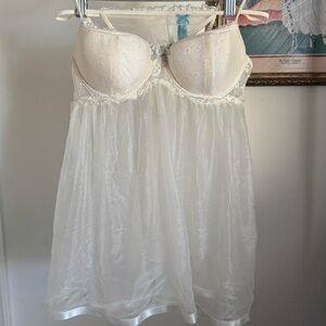 90s Sexy Little thing Lingerie bridal set